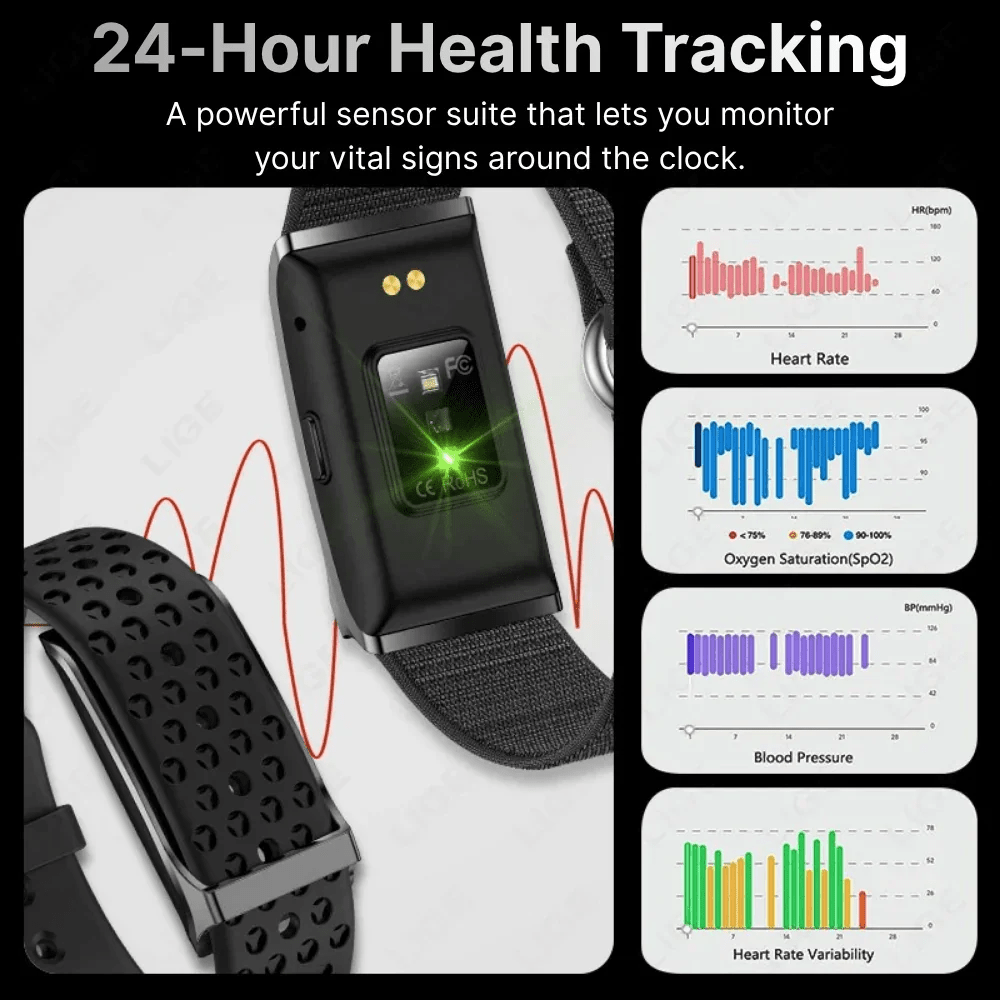 Noxor Pro 3 – Smart Health, Sleep & Fitness Tracker